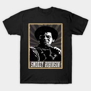 80s Style Smokey Robinson T-Shirt